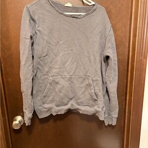 Pact Charcoal Crewneck Top